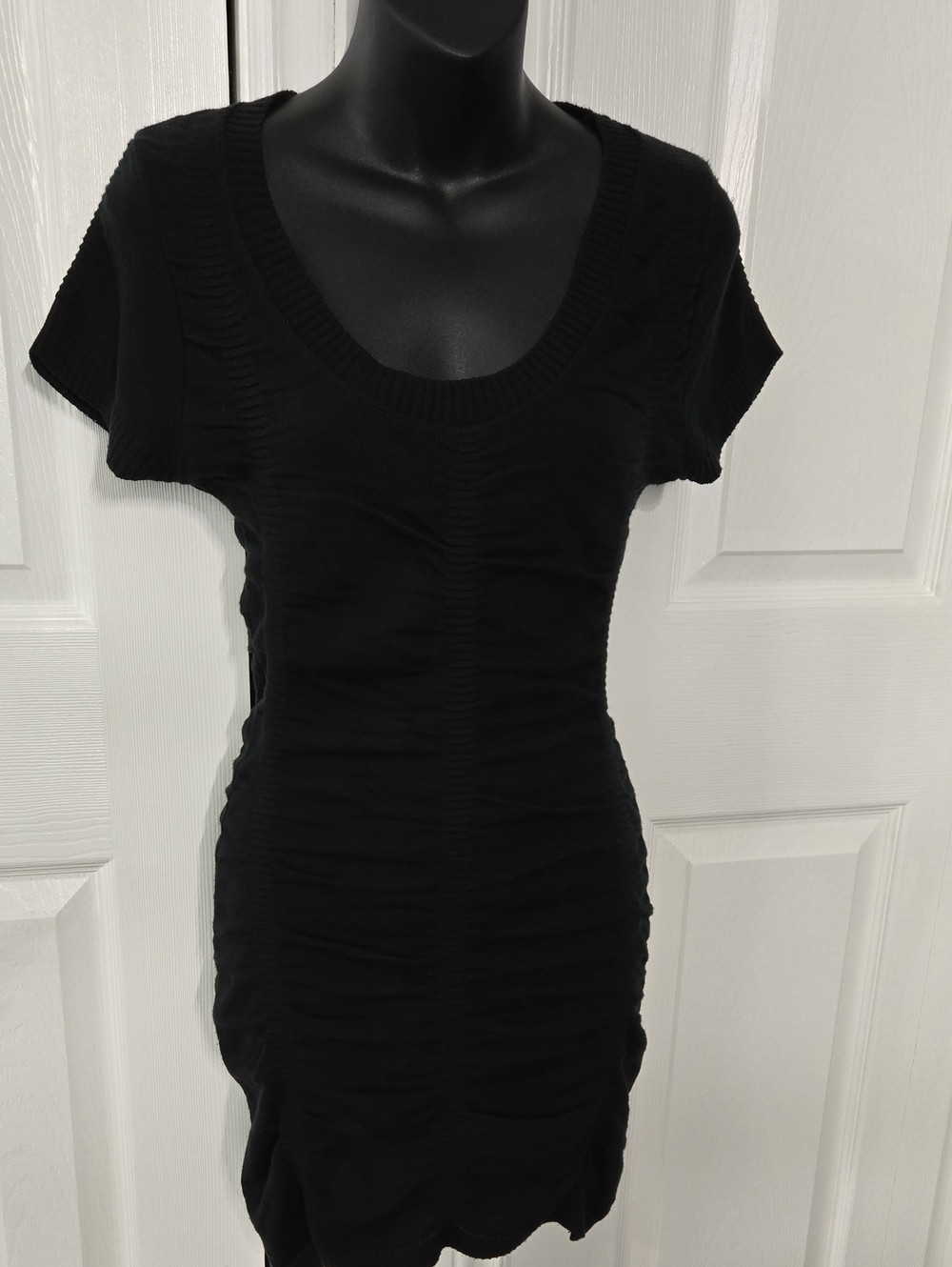 Suzy Shier Black Knit Dress